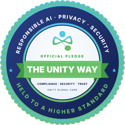 The Unity Way Official Pledge badge